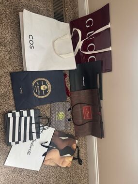 Designer shopping bags